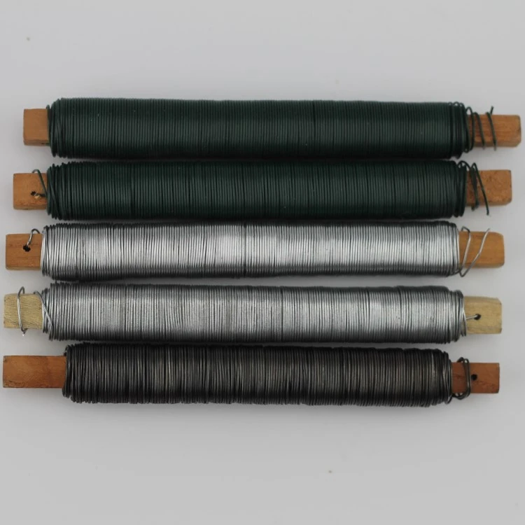 Supply High Quality PVC Coated Silver Wire,Galvanized Wire and Annealed wire for Home /Garden Bundling
