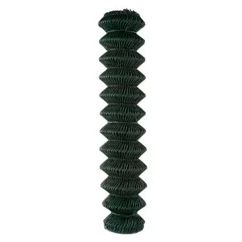 ROLL PVC Coated Diamond Shape Wire Mesh Steel Galvanize Chain Link Fence