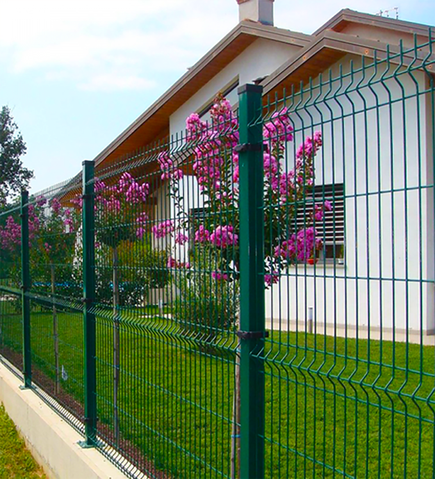 fence around garden