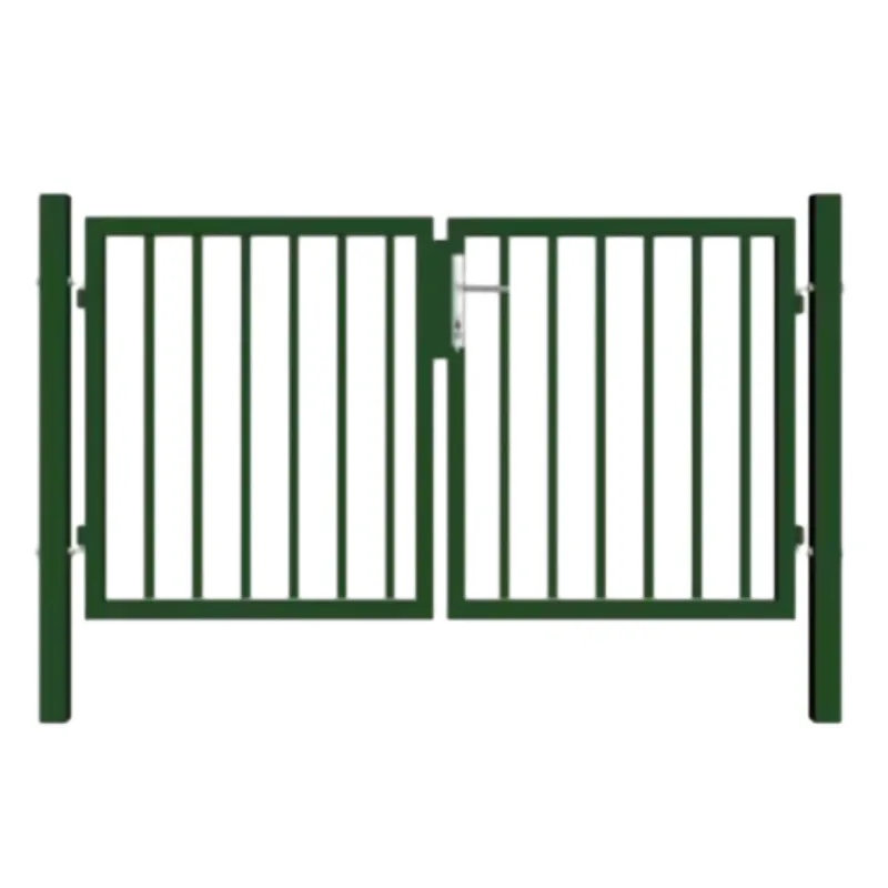 dual driveway gate