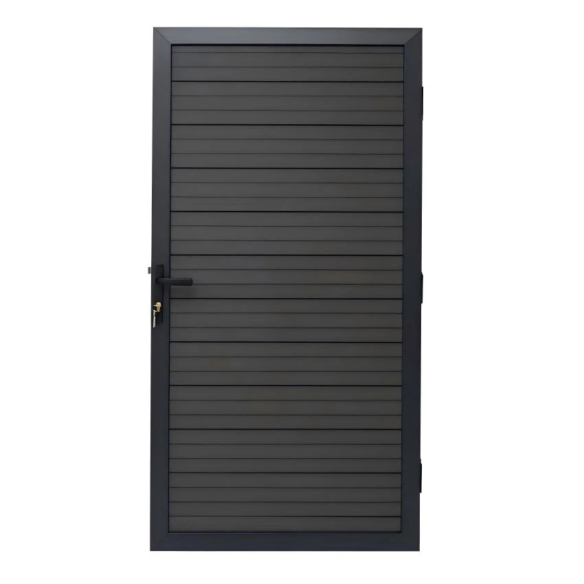 Hot Sale Outdoor WPC Fence Gate Garden Villa Privacy Door Gate Security Door For Garden