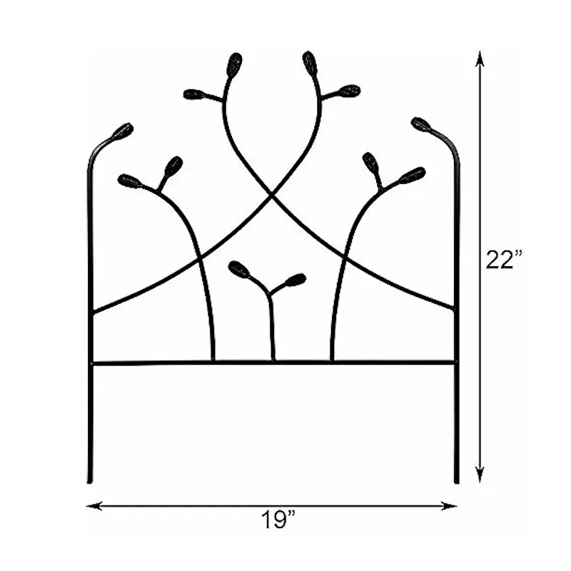 what size is a standard garden gate