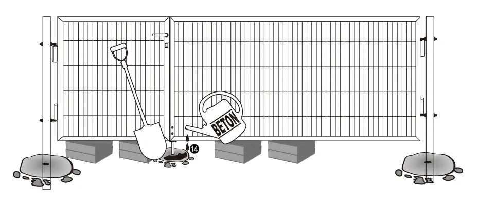 3d welded wire mesh fence