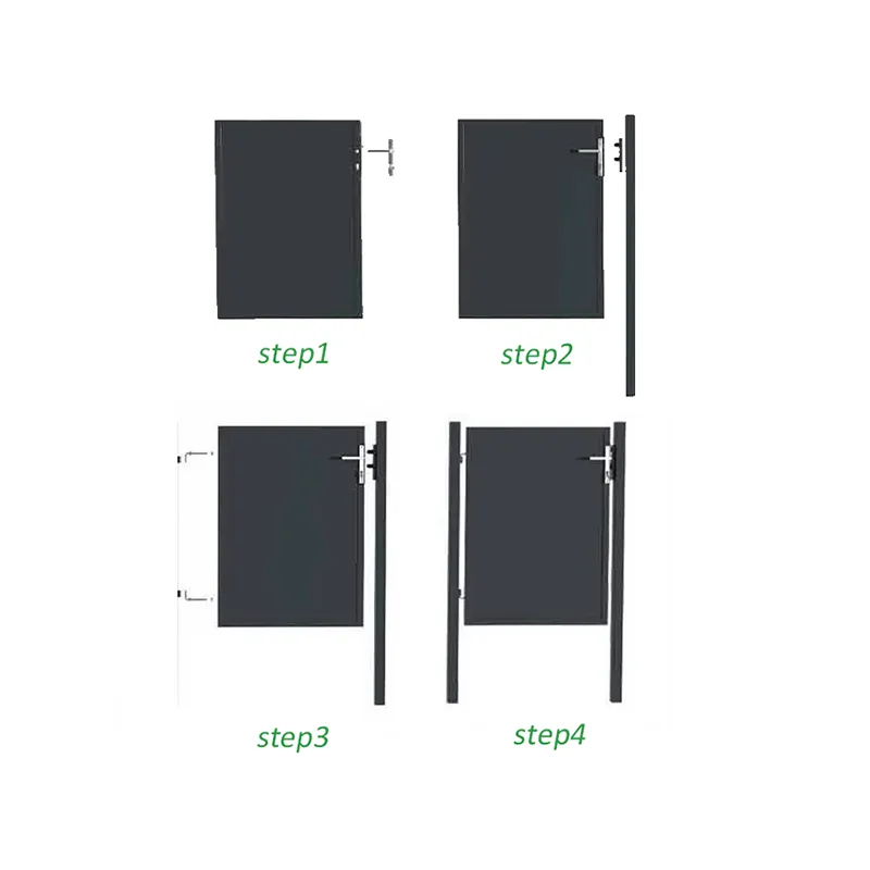 metal grid fencing panels
