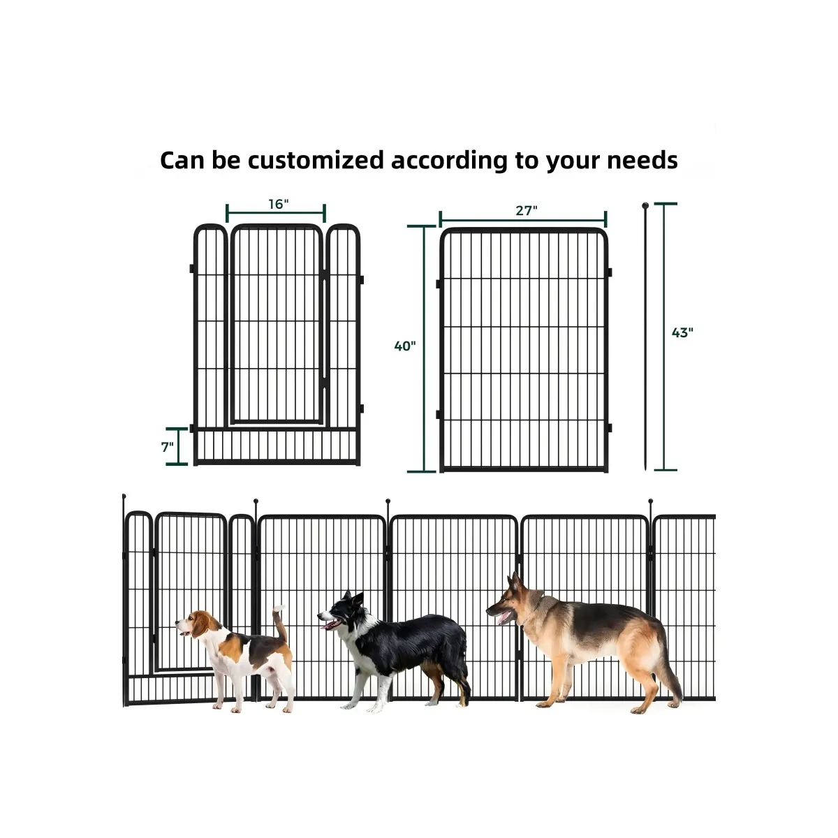 single sliding gate