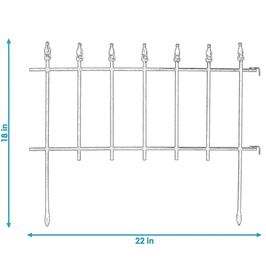 powder coated wire fence panels