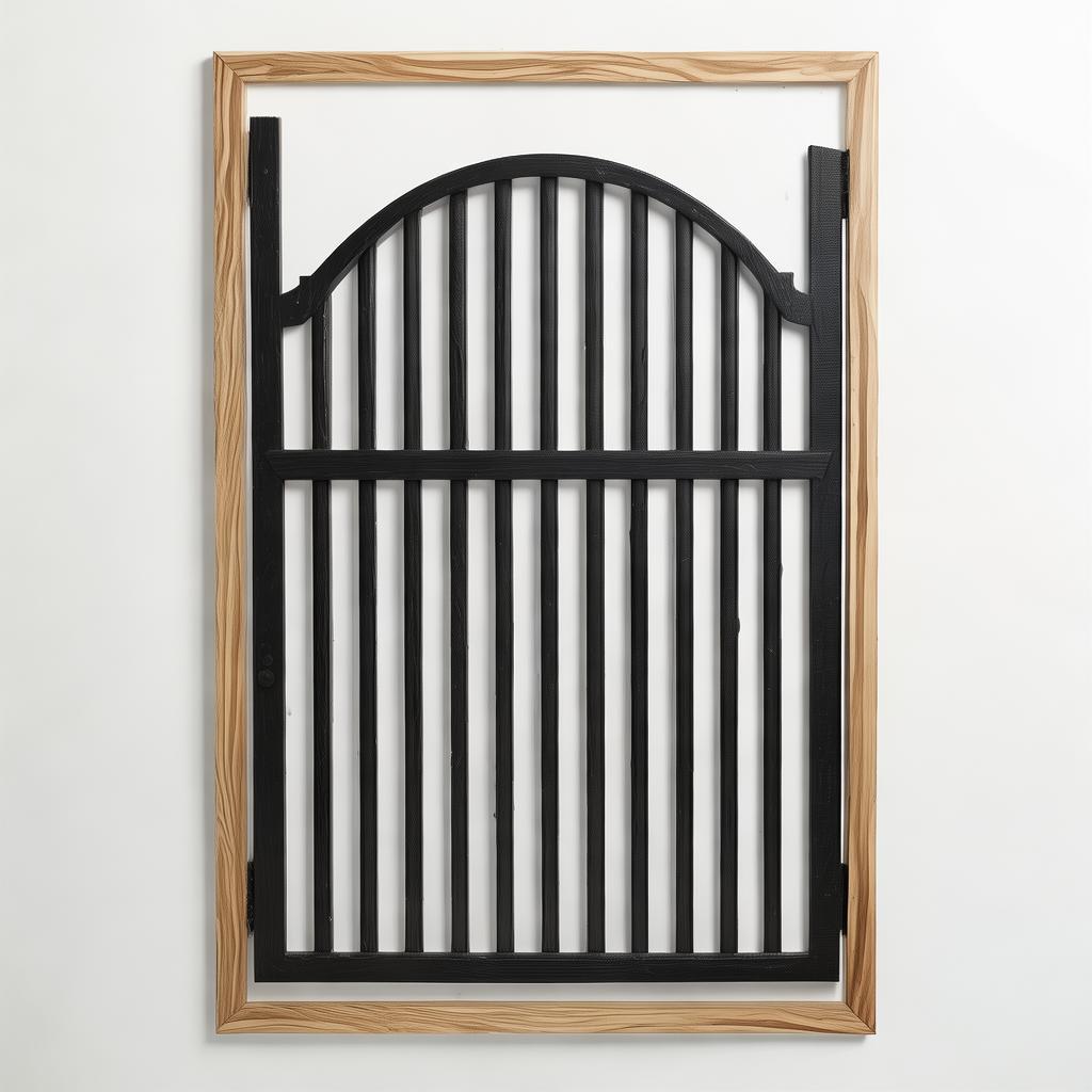 Square Horizontal Fence Panel