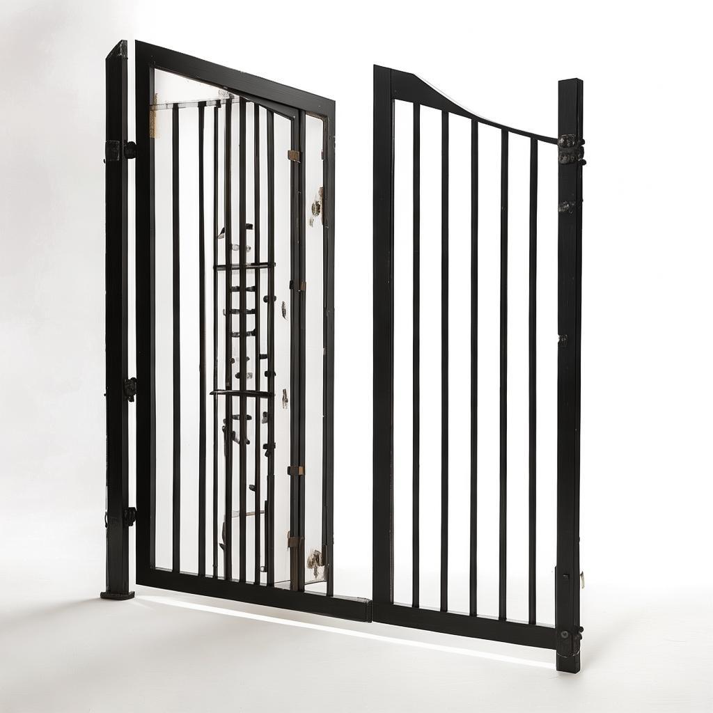 Square Horizontal Fence Panel