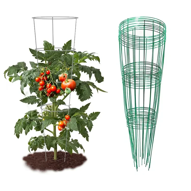 Metal Half Hoop Plant Supports