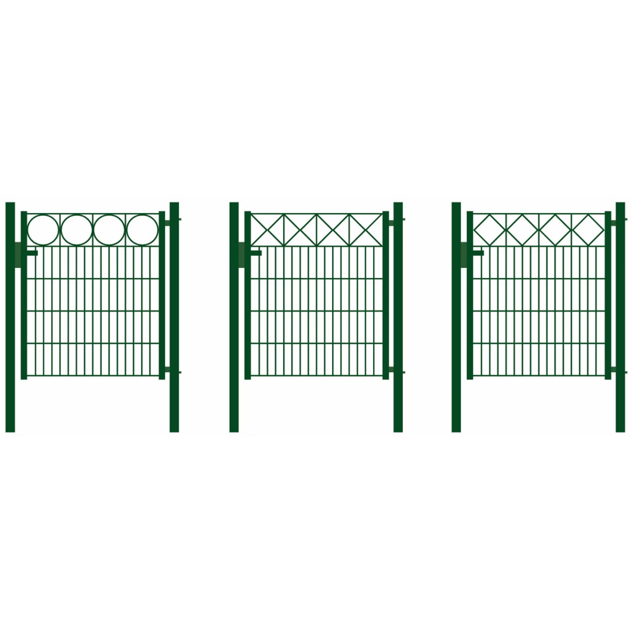 Iron Pipe Single Gate Design