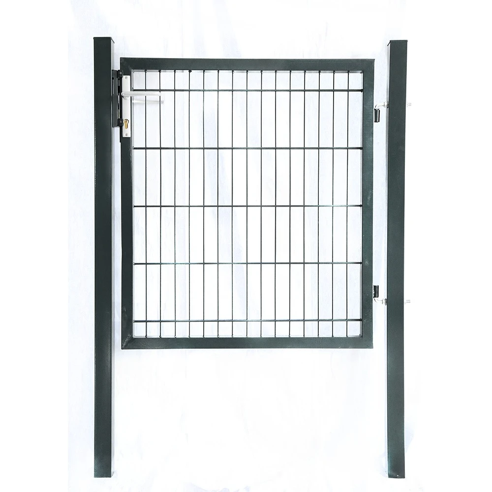 Metal Garden Gate With Lock