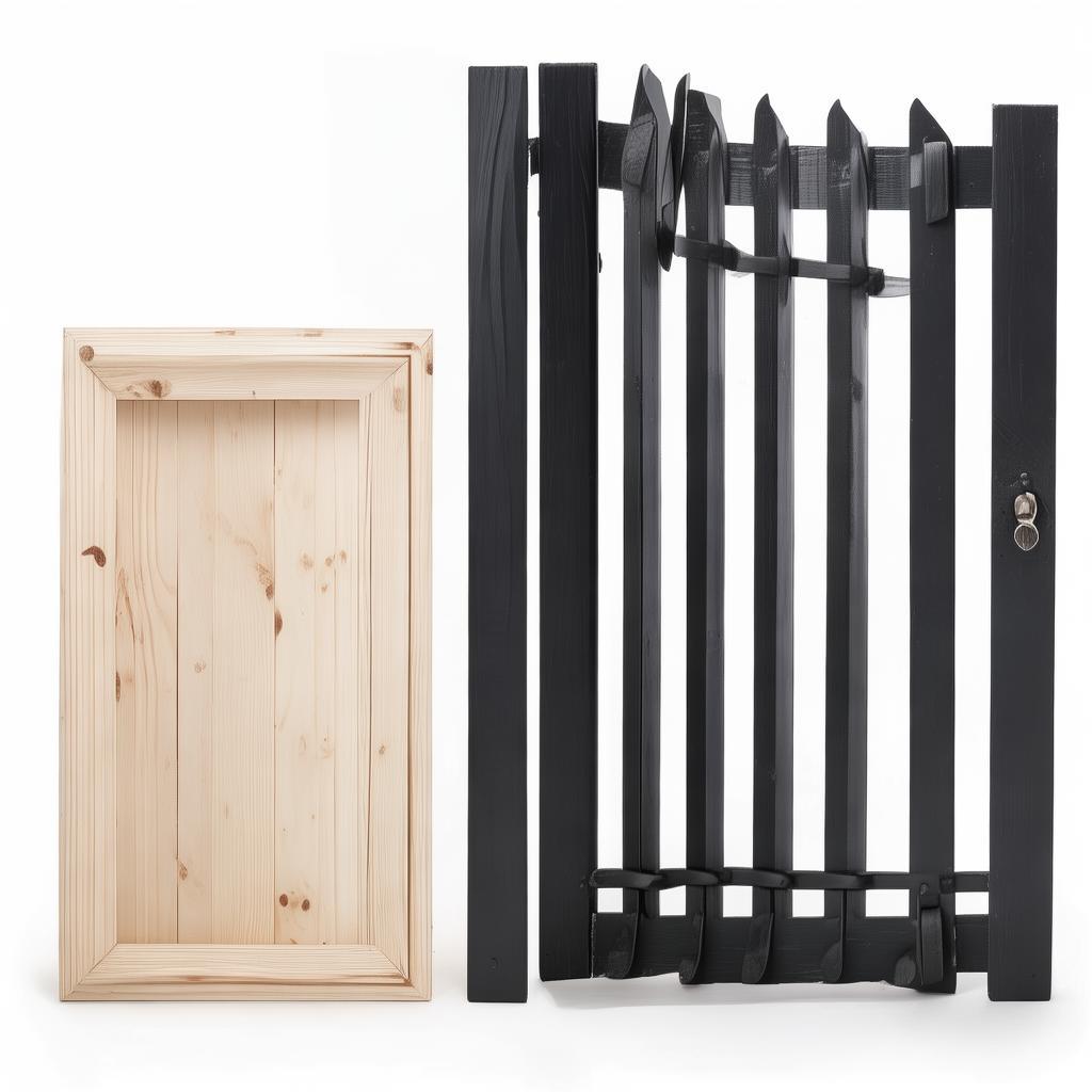 Anthracite Composite Fencing