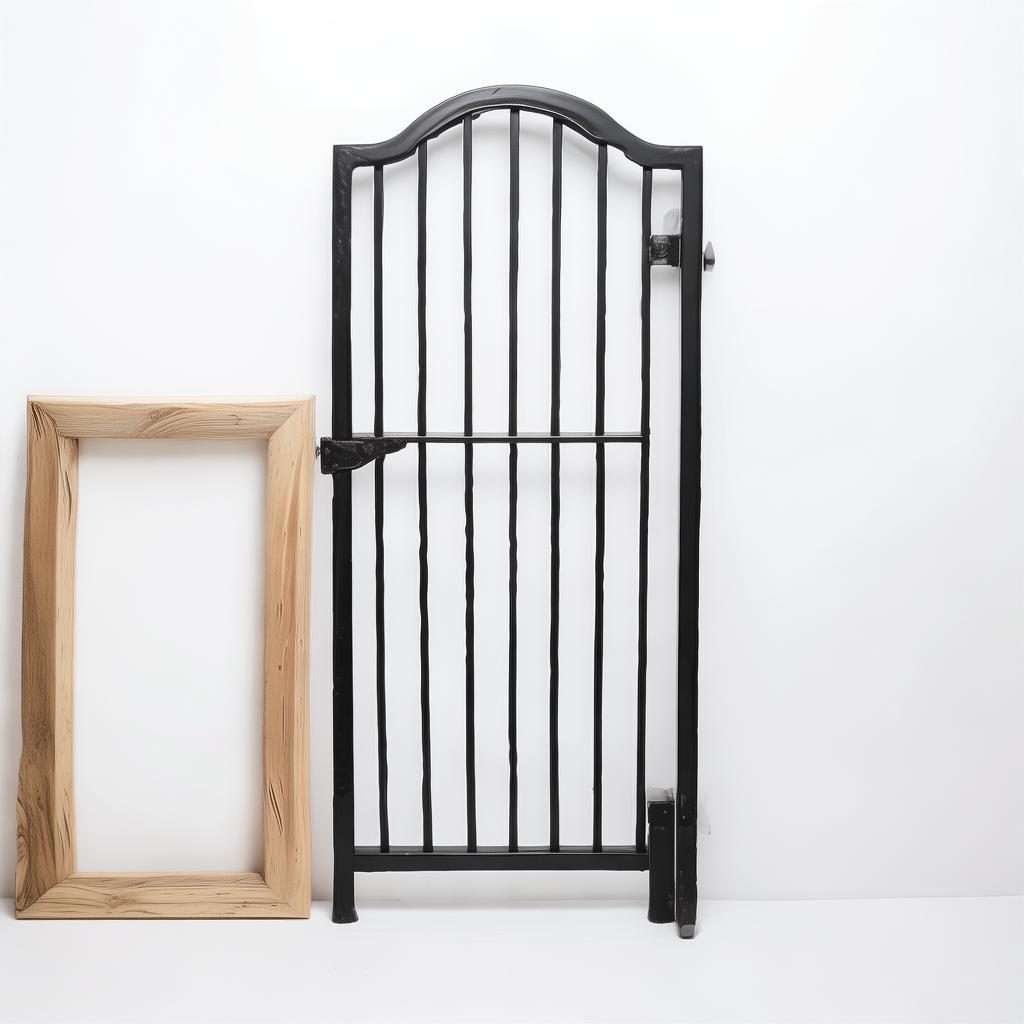 Heavy Duty Garden Arch With Gates