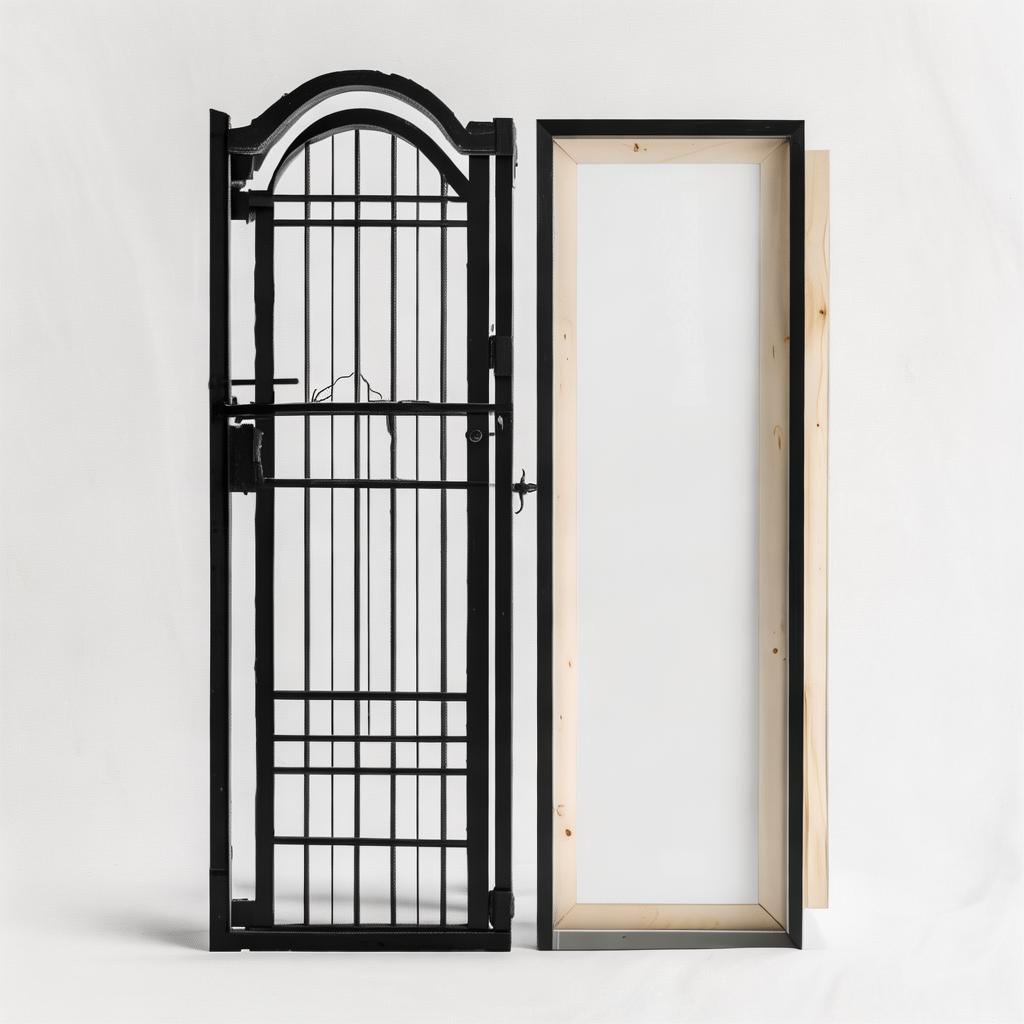 Coated Galvanized Fencing