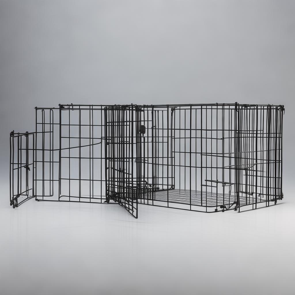 Galvanized Double Loop Fencing