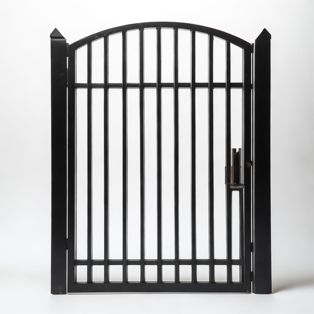 Chain Link Black Vinyl Fence