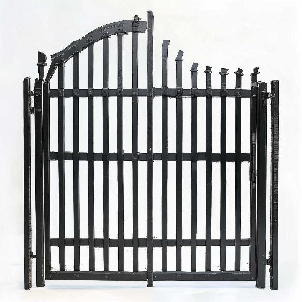 Green Coated Metal Fencing