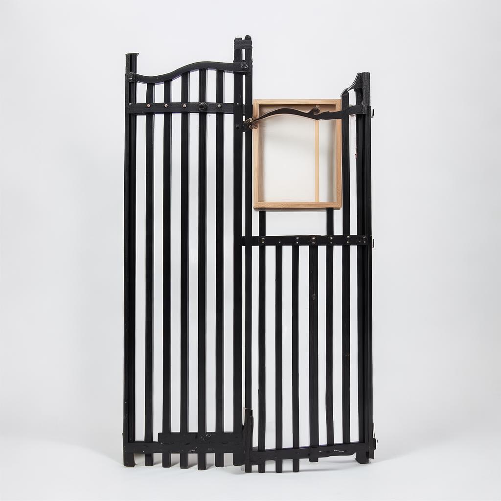 Curved Lattice Fence Panels