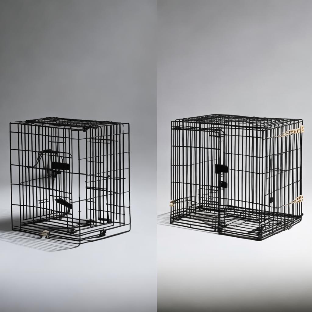 Single Swing Iron Gate